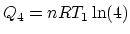 $Q_4 =nRT_1\ln(4)$