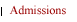 Admissions