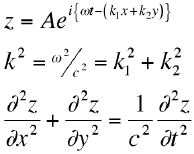 2d wave equation