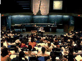 Typical Large Lecture Classroom