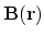 $\displaystyle {\bf B}({\bf r})$